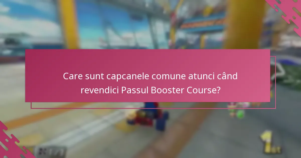 Cum activez Passul Booster Course?