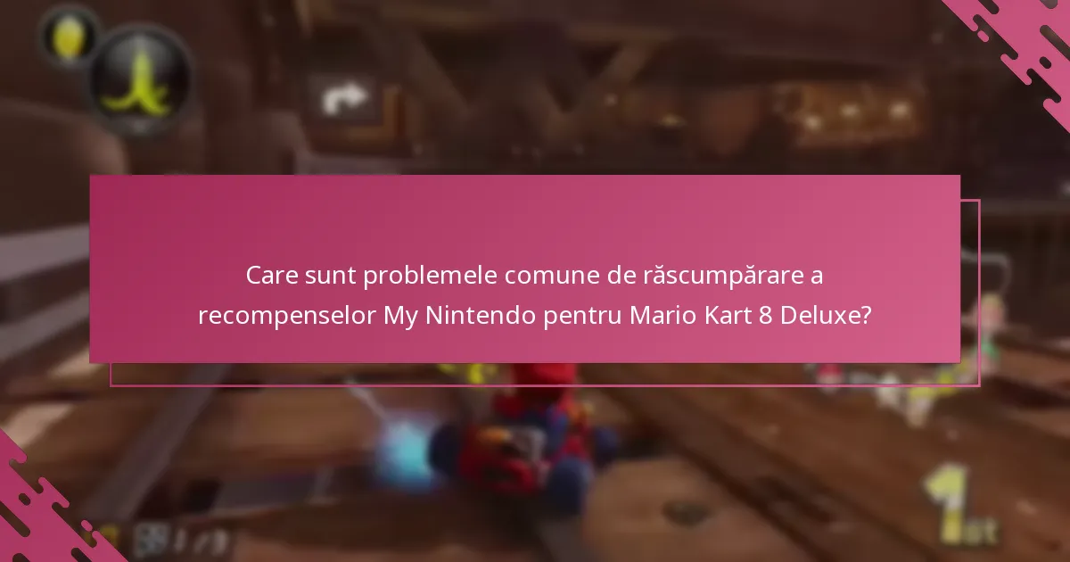 Cum pot depana problemele de răscumpărare a recompenselor My Nintendo?