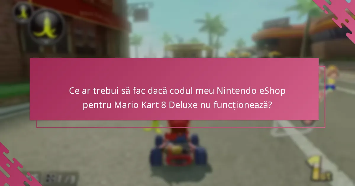 Cum se compară precomanda Mario Kart 8 Deluxe cu un cod eShop cu alte opțiuni de achiziție?